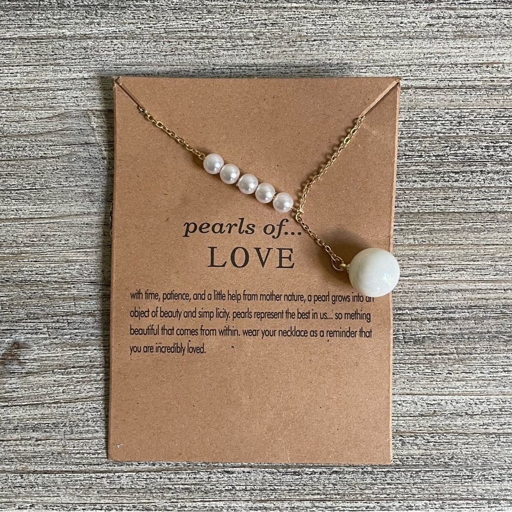 Pearls Of Love Necklace